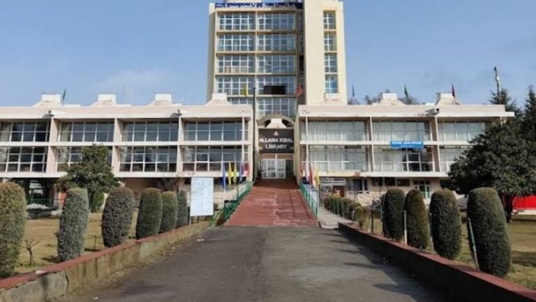 Kashmir University Opens Subject and Fee Confirmation Portal for BG 3rd & 4th Sem