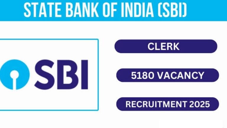 SBI Clerk Recruitment Notification 2025 Released – Apply Now