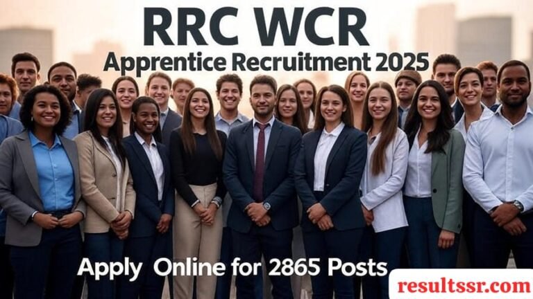 RRC WCR Apprentice Recruitment 2025