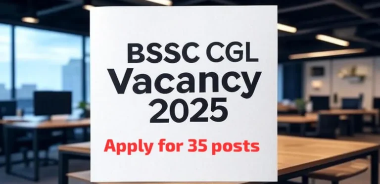 BSSC CGL Vacancy