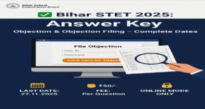 STET Answer Key 2025